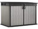 Keter 6′ x 3′ Oakland Grande Store Heavy Duty Plastic Shed – Grey-oakleysgardenmachine- Free shipping